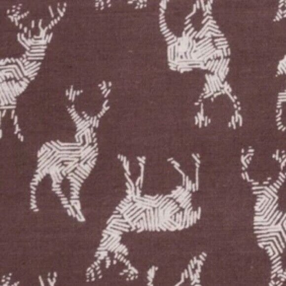 Modcloth Mata Traders Near and Deer Popover Shirt Womens Size XS Brown Cotton‎ - Picture 4 of 12